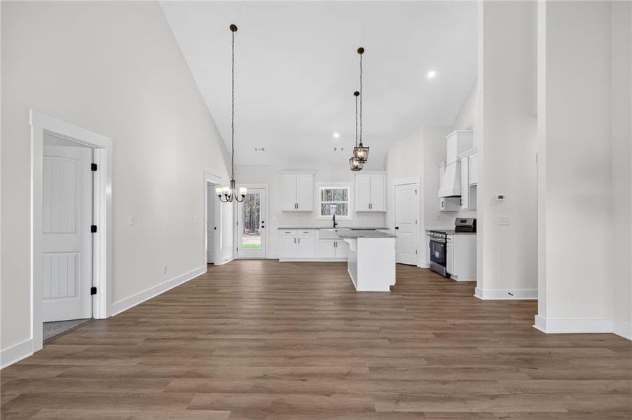 Spacious, unfurnished interior of a new home in , Rockmart (Image 35).