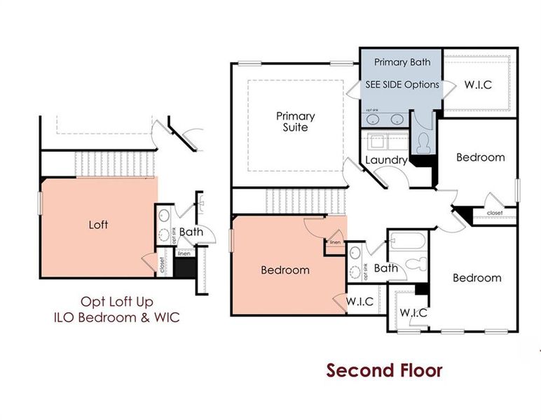 2D floor plan layout of this home in , Gainesville, GA (Image 6).