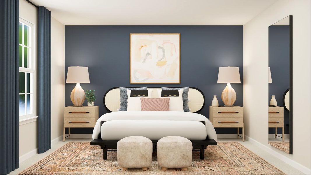 Representative furnished interior of a home built from the Beech by Lennar in Elizabeth: Arbor, Fort Mill (Image 33).