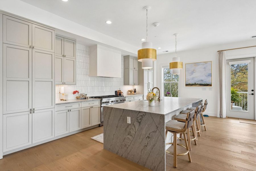 Furnished interior view inside a new home in , Charleston (Image 4).