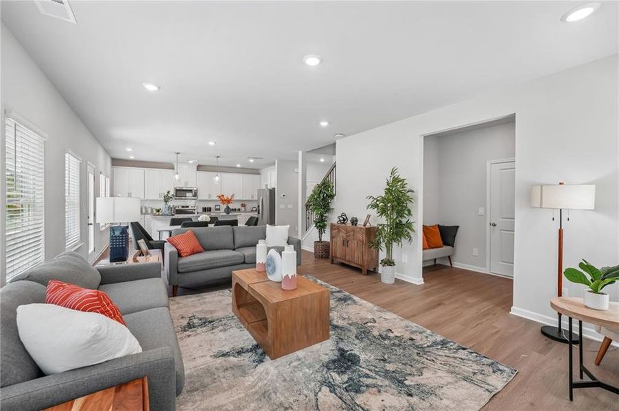Furnished interior view inside a new home in Manning Mill, Adairsville (Image 14).