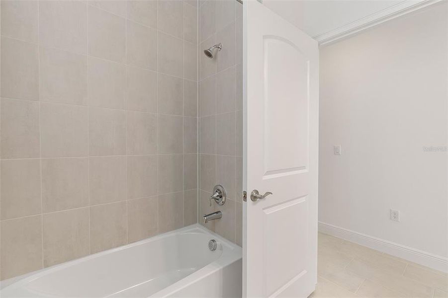 Furnished interior view inside a new home in Lakes at Harmony, Harmony (Image 7).