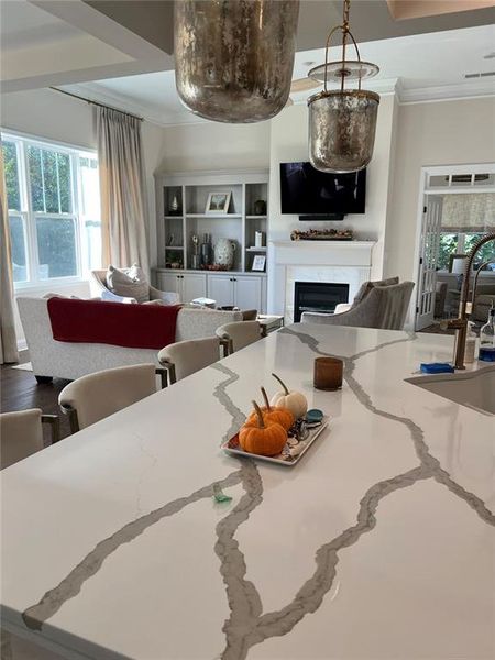 Furnished interior view inside a new home in , Cumming (Image 15).