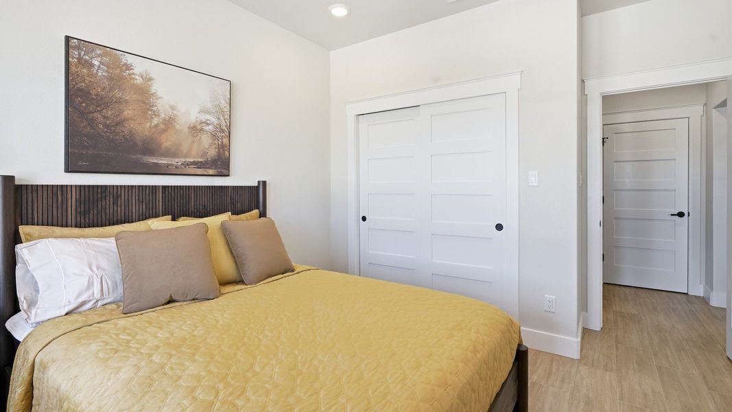 Furnished interior view inside a new home in Lakeside at Millican Reserve, College Station (Image 32).