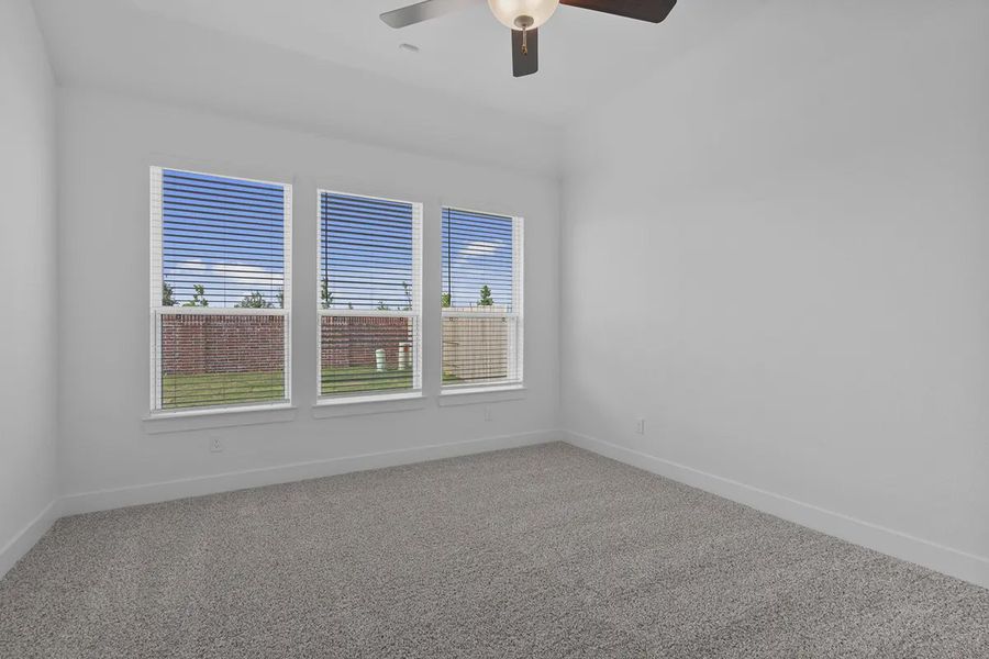 Representative unfurnished interior of a home built from the Brooks by Chesmar Homes in Kresston 50's, Montgomery (Image 31). Representative unfurnished interior of a home built from the Brooks by Chesmar Homes in Kresston 50's, Montgomery (Image 31).