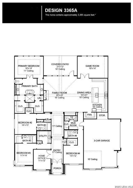 2D floor plan layout of this home in Thornebrook, Bulverde, TX (Image 2). 2D floor plan layout of this home in Thornebrook, Bulverde, TX (Image 2).