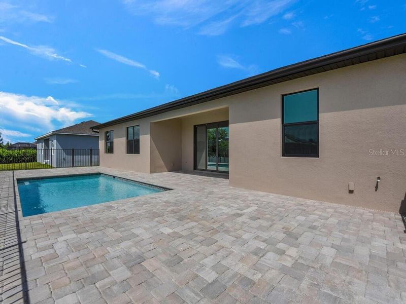 Exterior details and patio area of a home in , Port Charlotte (Image 19). Exterior details and patio area of a home in , Port Charlotte (Image 19).
