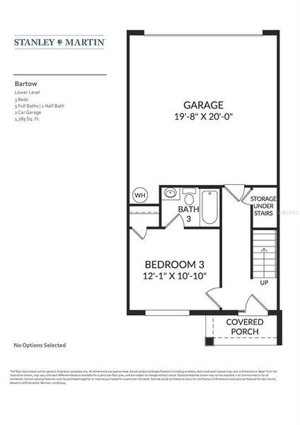 2D floor plan layout of this home in , Westchase, FL (Image 7).