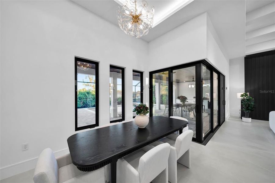 Furnished interior view inside a new home in , Cape Coral (Image 33).