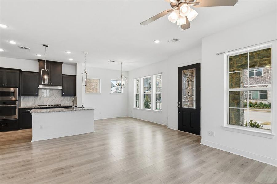 Furnished interior view inside a new home in , Arlington (Image 15).