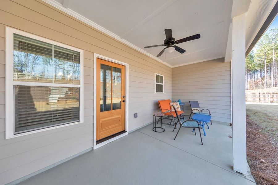 Exterior details and patio area of a home in , Rockmart (Image 27). Exterior details and patio area of a home in , Rockmart (Image 27).