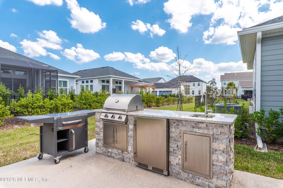 Front exterior of a new home in , Jacksonville, FL, highlighting curb appeal (Image 27).