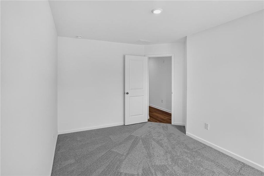 Spacious, unfurnished interior of a new home in Towns at Ivy Creek, Buford (Image 16).