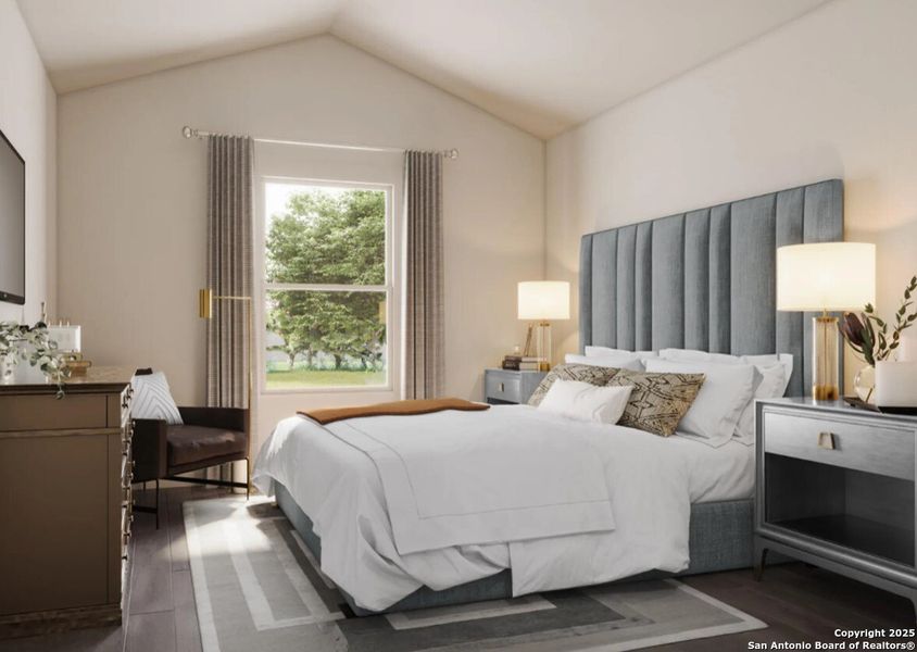 Furnished interior view inside a new home in Las Colinas, Kenedy (Image 5). Furnished interior view inside a new home in Las Colinas, Kenedy (Image 5).