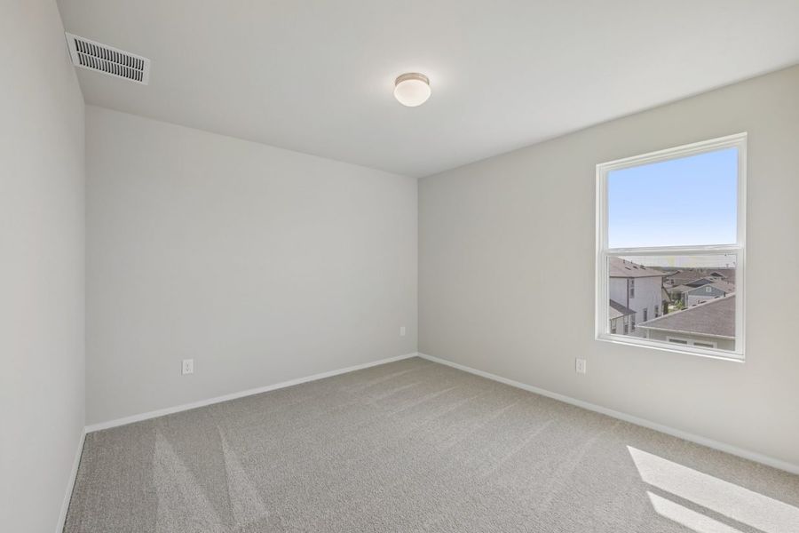 Spacious, unfurnished interior of a new home in Edgebrooke, Pflugerville (Image 22).