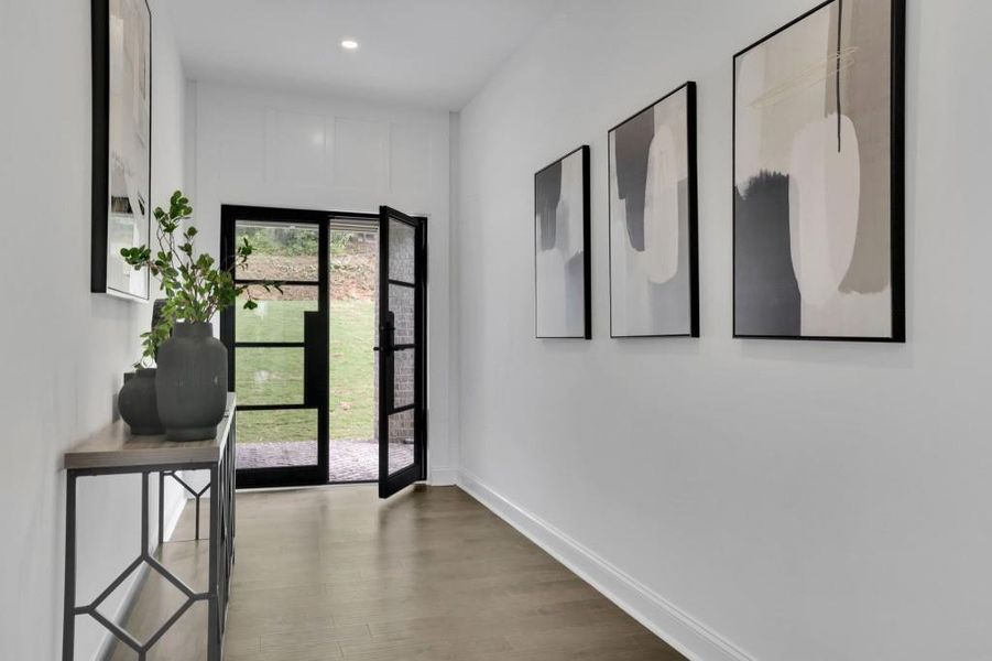 Furnished interior view inside a new home in , Buford (Image 8).