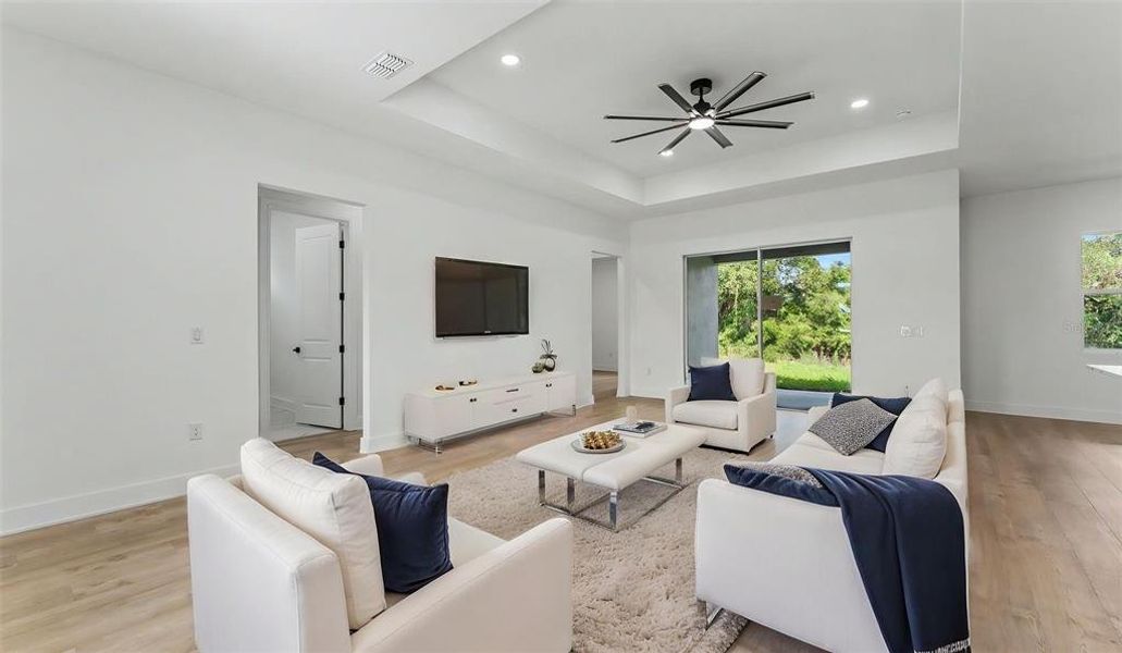 Furnished interior view inside a new home in , Davenport (Image 5).