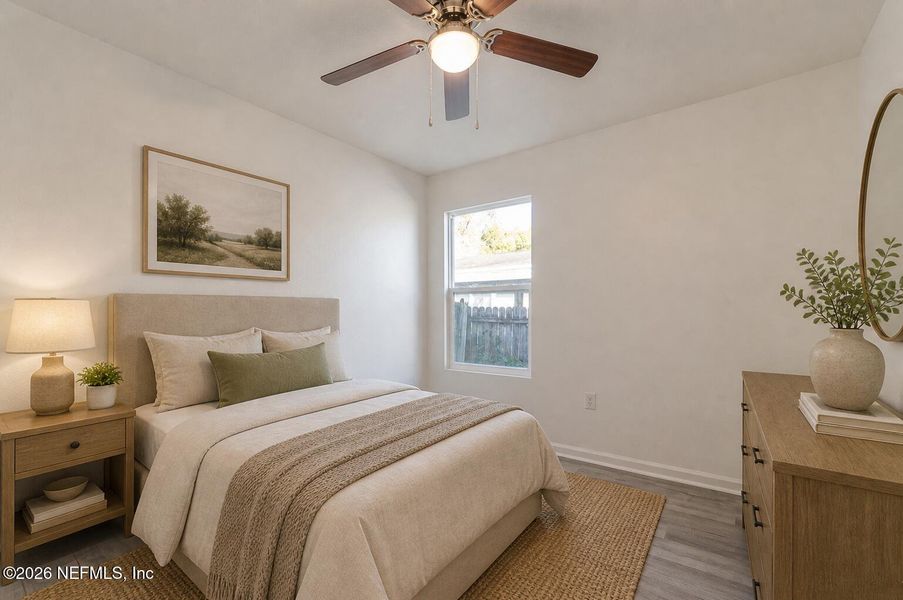 Furnished interior view inside a new home in , Jacksonville (Image 13).