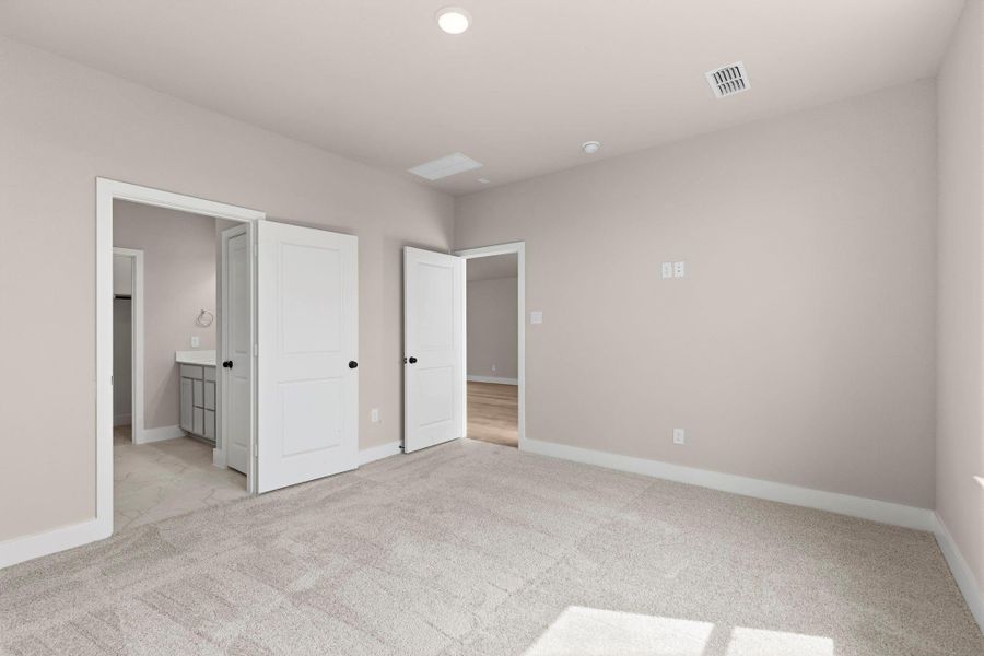 Spacious, unfurnished interior of a new home in Meridiana 40', 65', Iowa Colony (Image 20). Spacious, unfurnished interior of a new home in Meridiana 40', 65', Iowa Colony (Image 20).