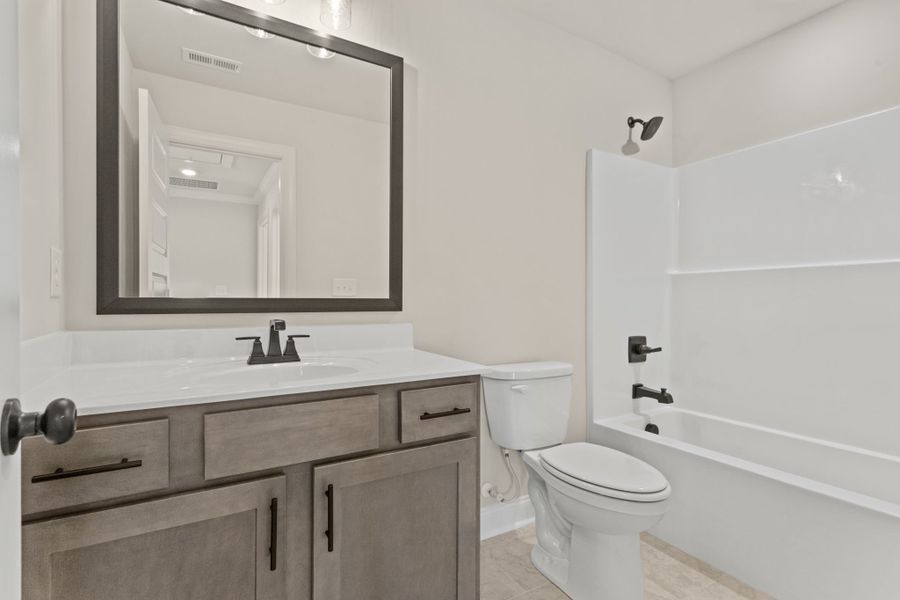 Furnished interior view inside a new home in Cherokee Knoll, Williamston (Image 9).