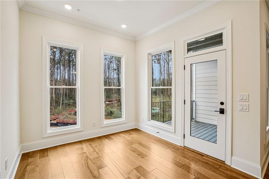Spacious, unfurnished interior of a new home in Byers Park, Alpharetta (Image 20). Spacious, unfurnished interior of a new home in Byers Park, Alpharetta (Image 20).