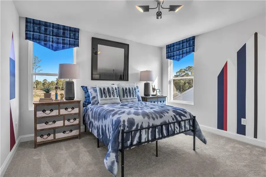 Furnished interior view inside a new home in Riverside Ridge, Lawrenceville (Image 31).
