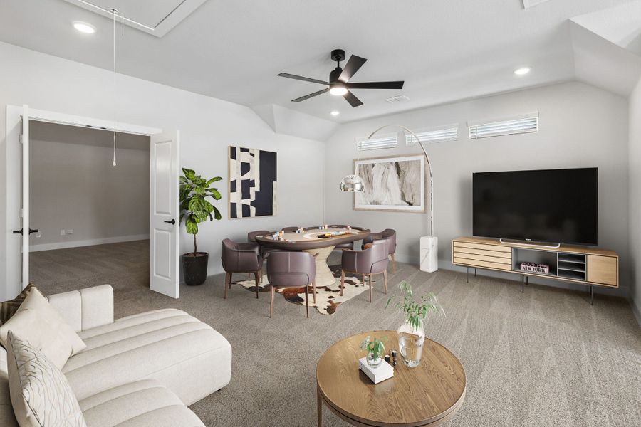 Representative furnished interior of a home built from the Kenai by Centre Living Homes in Rainwater Crossing, Celina (Image 8).