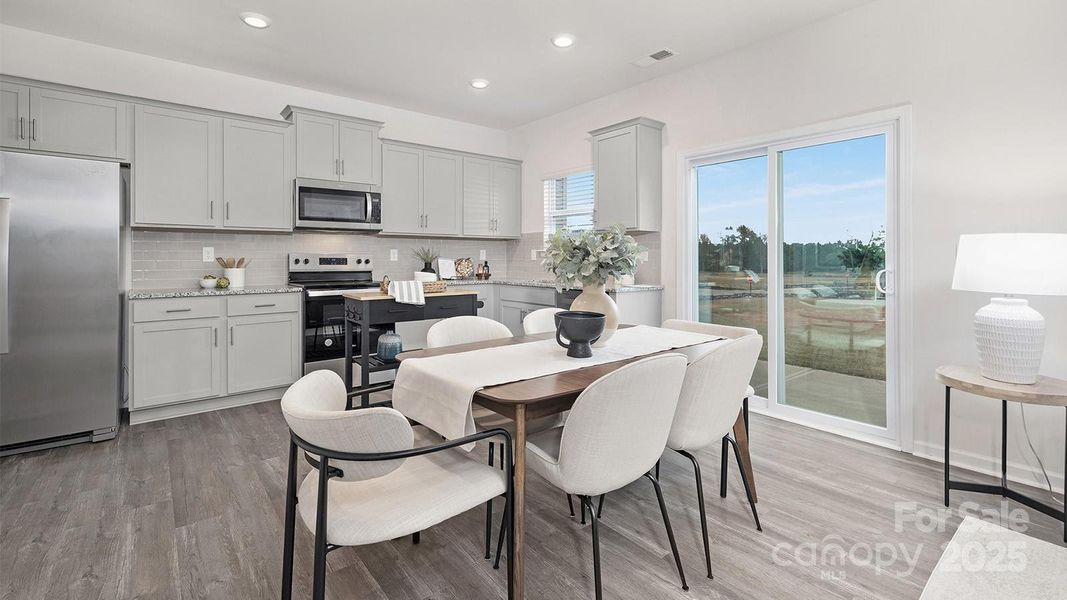 Furnished interior view inside a new home in Zion Springs, Hickory (Image 2).