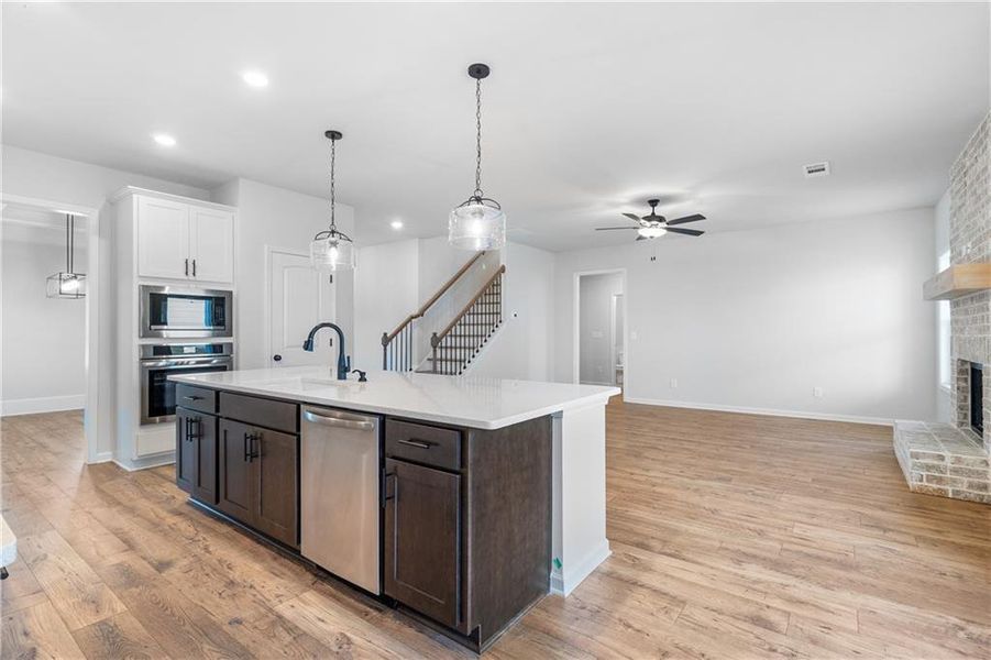 Furnished interior view inside a new home in Harmony Farms, Eatonton (Image 4).