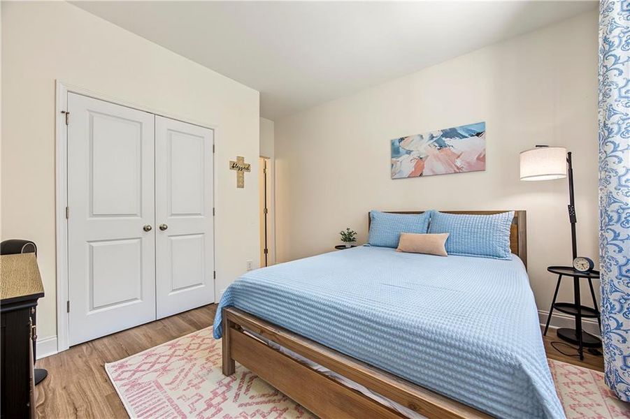 Furnished interior view inside a new home in , Flowery Branch (Image 14).