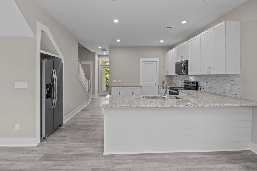 Furnished interior view inside a new home in , Summerville (Image 16).