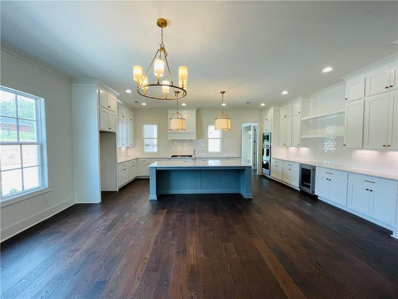 Furnished interior view inside a new home in , Suwanee (Image 9).