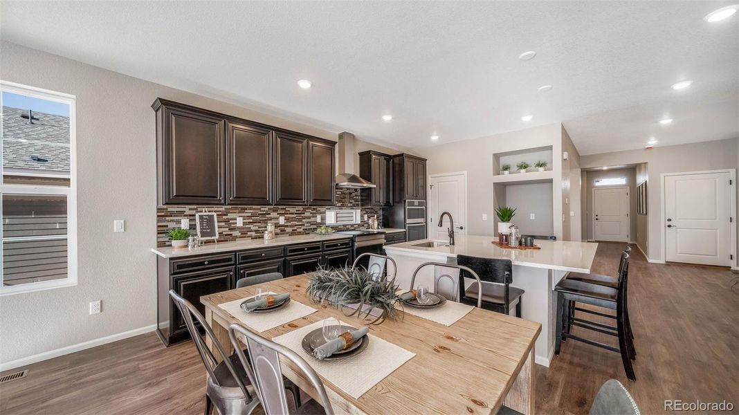 Furnished interior view inside a new home in , Aurora (Image 27).