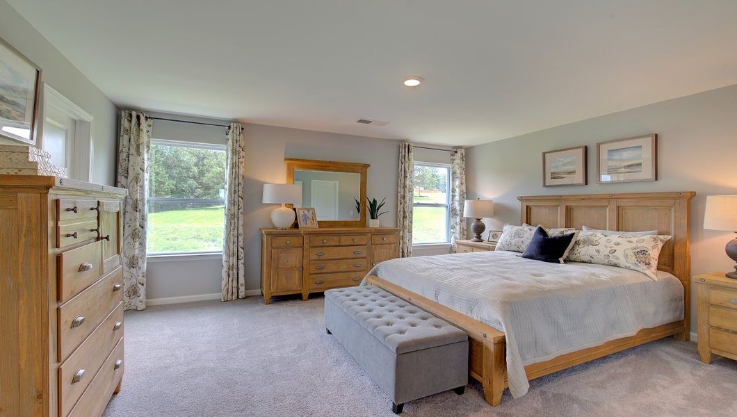 Furnished interior view inside a new home in Valleywood Farms, Waynesville (Image 16).