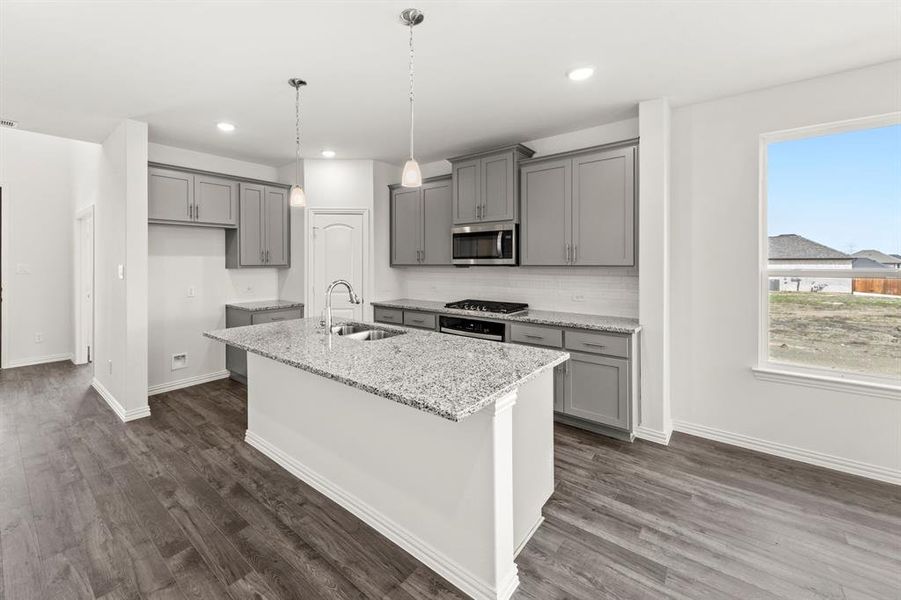 Furnished interior view inside a new home in Edgewater, Fate (Image 13). Furnished interior view inside a new home in Edgewater, Fate (Image 13).