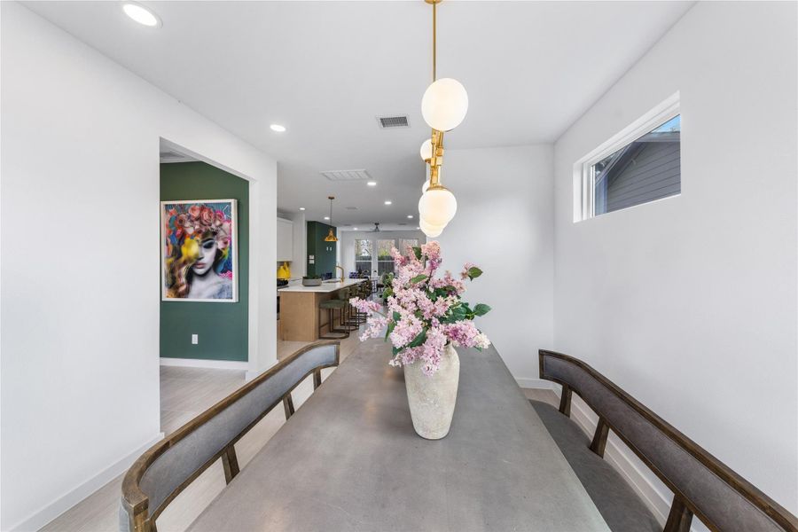 Furnished interior view inside a new home in , Houston (Image 11).