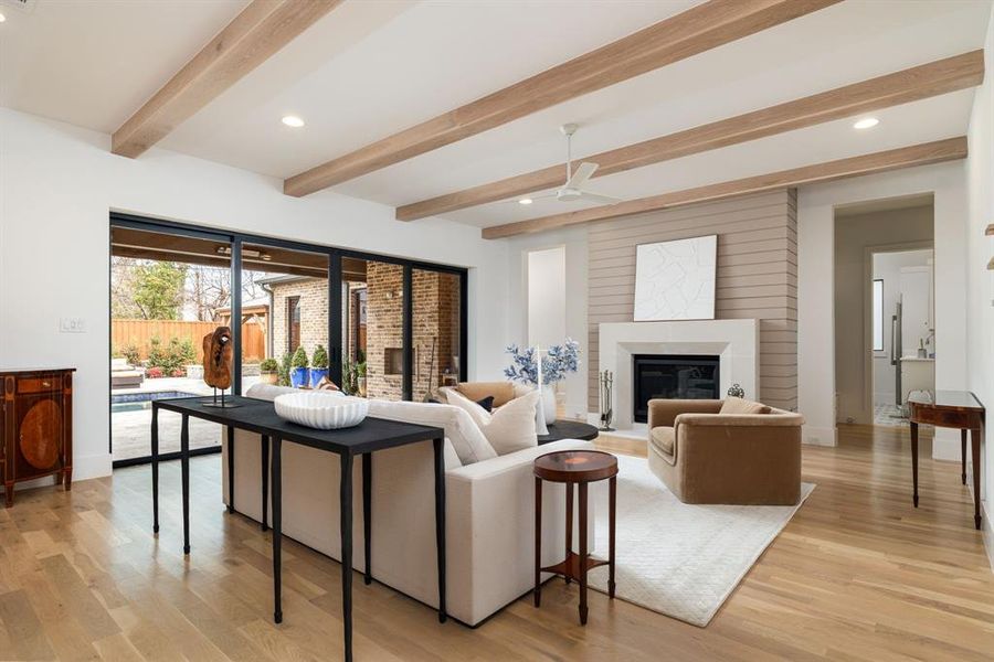 Furnished interior view inside a new home in , Dallas (Image 5).