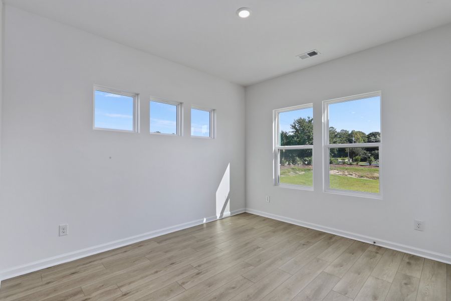 Spacious, unfurnished interior of a new home in Garden Grove, Conway (Image 29). Spacious, unfurnished interior of a new home in Garden Grove, Conway (Image 29).