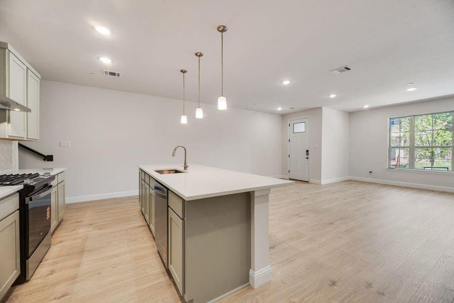 Furnished interior view inside a new home in Bayside, Rowlett (Image 14).