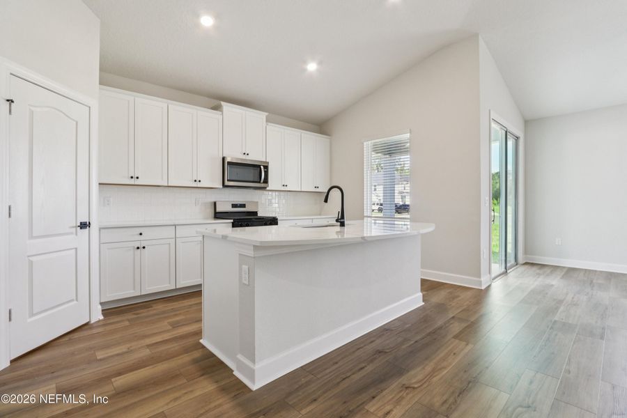 Furnished interior view inside a new home in Westport Landing, Jacksonville (Image 6).