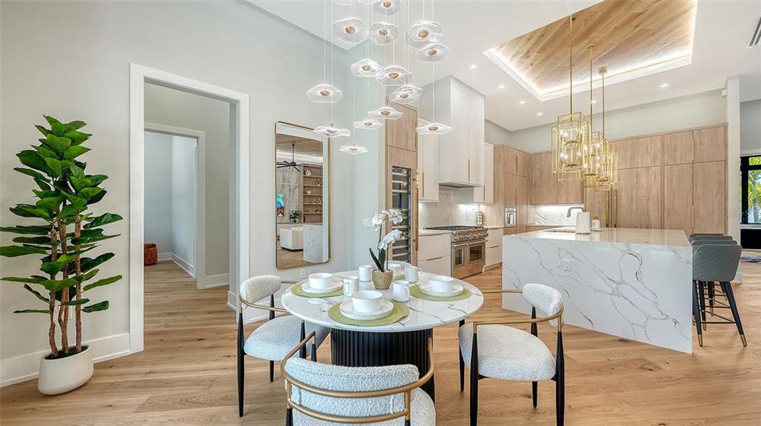 Furnished interior view inside a new home in , Sarasota (Image 6).