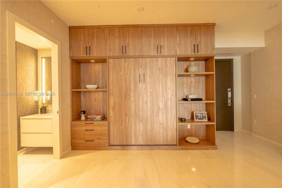 Furnished interior view inside a new home in , Miami (Image 7). Furnished interior view inside a new home in , Miami (Image 7).