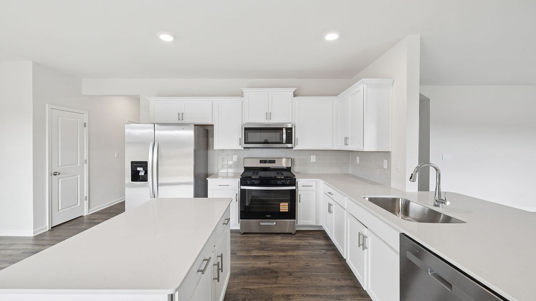 Furnished interior view inside a new home in Spring Ridge, Anderson (Image 8).
