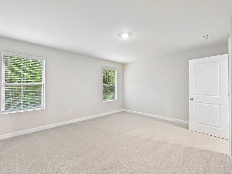Spacious, unfurnished interior of a new home in Harper Landing, Stanley (Image 17). Spacious, unfurnished interior of a new home in Harper Landing, Stanley (Image 17).