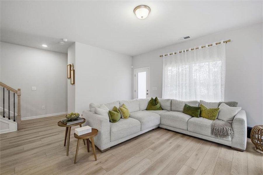 Furnished interior view inside a new home in , Sugar Hill (Image 19).