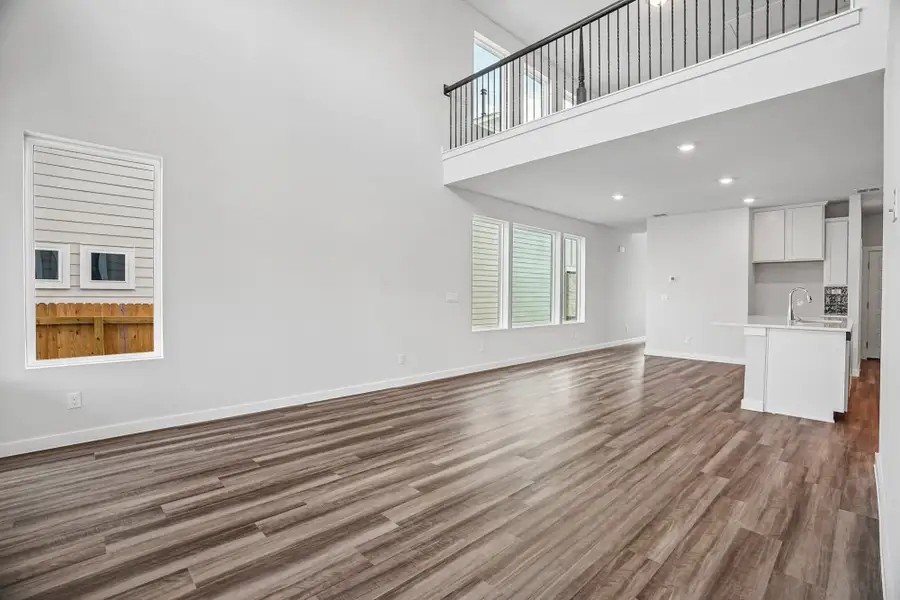 Spacious, unfurnished interior of a new home in The Meadows at Hunters Ranch, San Antonio (Image 14).