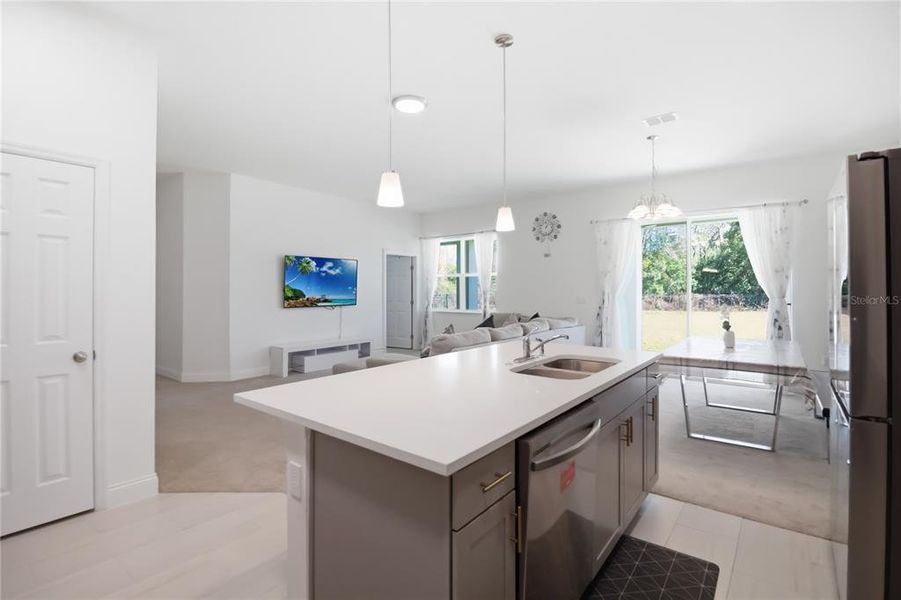 Furnished interior view inside a new home in Blue Diamond , Orlando (Image 60).
