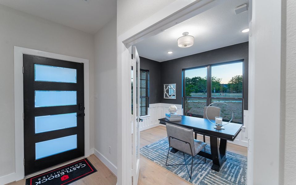 Representative furnished interior of a home built from the Dakota by CastleRock Communities in Hughes Landing, Dickinson (Image 6).