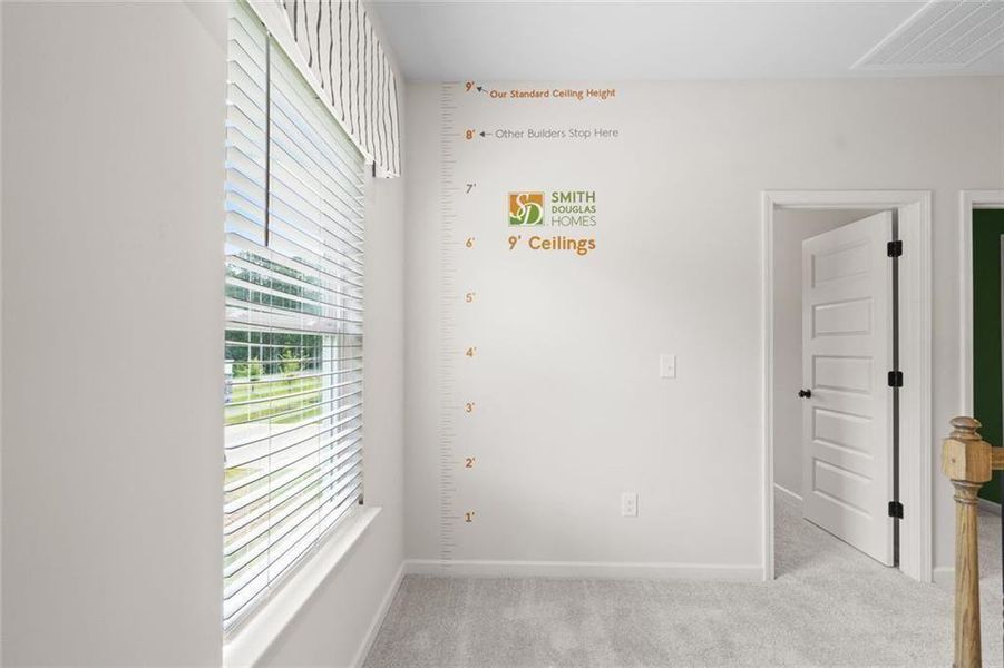 Spacious, unfurnished interior of a new home in Glen at Cave Springs, Douglasville (Image 20).