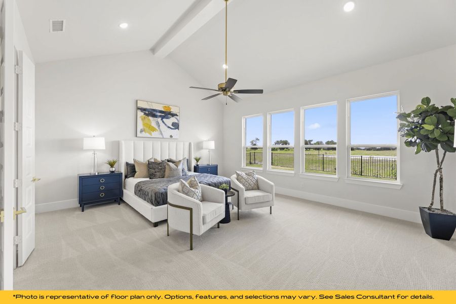 Representative furnished interior of a home built from the St Lucia by Stonefield Homes in Heath Golf and Yacht: Elegante' Series, Heath (Image 15). Representative furnished interior of a home built from the St Lucia by Stonefield Homes in Heath Golf and Yacht: Elegante' Series, Heath (Image 15).